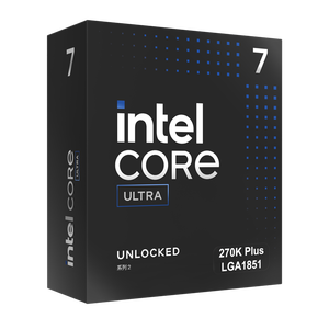 英特尔（Intel）酷睿 Ultra 7 处理器 270K Plus 台式机 24核24线程 盒装CPU 畅玩三角洲行动/无畏契约