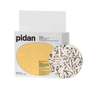 pidan混合豆腐猫砂 豆腐膨润土皮蛋猫砂除臭结团快经典款猫砂3.6kg*4包