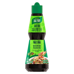 家乐凉拌汁系列 减油凉拌汁椒麻口味230g 蘸料拌面海鲜捞汁沙拉油醋汁