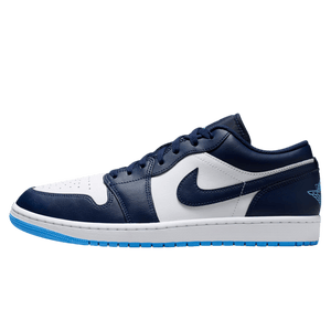 耐克NIKE男子运动鞋AIR JORDAN 1 LOW篮球鞋553558-404蓝/藏青40.5