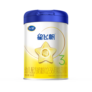 飞鹤星飞帆经典 幼儿配方奶粉 3段(1-3岁) 300g专利OPO【京东试用装】
