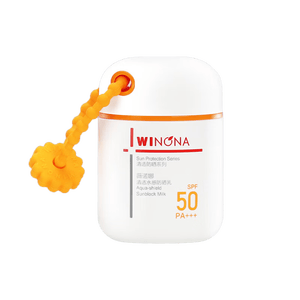 薇诺娜（WINONA）清透水感防晒乳50gSPF50PA+++隔离霜护肤化妆品礼物生日礼物
