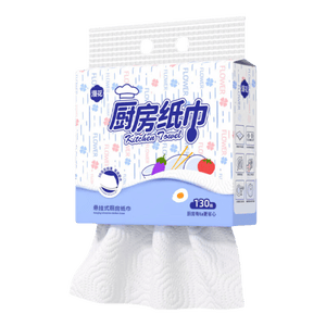 【食品级】漫花厨房纸巾厨房抽纸壁挂式厨房用纸吸水吸油纸 2层 260张*1提