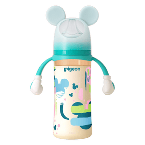 贝亲（Pigeon）PPSU迪士尼双把手奶瓶330ml LL号奶嘴 米奇印象 9月+ AA239