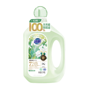 超能【肖战同款】 植愈香氛洗衣液 法国白鸢木檀香 2kg 720h持久留香