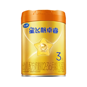 飞鹤星飞帆卓睿ProA2配方3段幼儿配方奶粉1-3岁758g*6乳铁7HMO益生菌