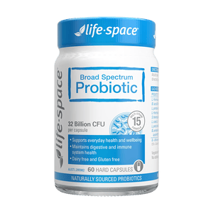 Life Space益倍适成人广谱益生菌320亿高活性60粒调理肠胃【王一博同款】