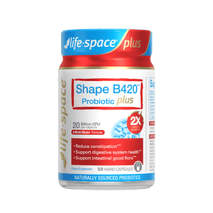 Life Space益倍适成人B420 PLUS超燃益生菌胶囊50粒/瓶澳洲进口