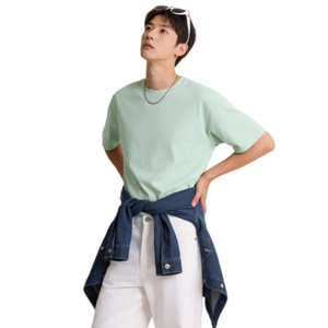 JD FASHION京东自营100%新疆棉溯源T男士t恤短袖男女同款2026新款上衣衣服