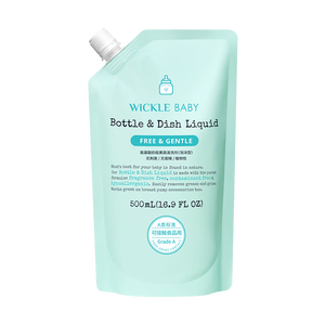 WICKLE奶瓶果蔬清洁剂洗洁精补充装500ml【不含起泡器】