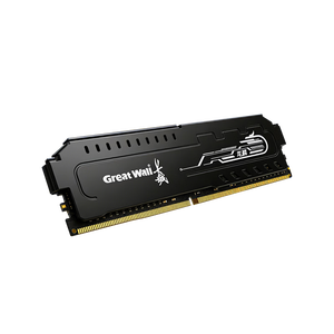 长城（Great Wall）16GB DDR4 3200频率 台式机内存条马甲条 Intel专用条龙鳞黑金系列