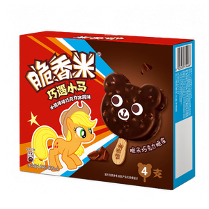脆香米冰淇淋 巧克力口味小熊棒棒42g*4支 雪糕 冰激淋