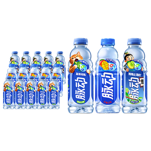 脉动季节三口味猫薄荷梅子芒果600ML*15瓶电解质水维C做运动饮料整箱
