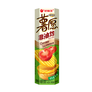 好丽友（ORION）薯愿薯片清新番茄味104g 休闲零食薯片非油炸膨化食品小吃