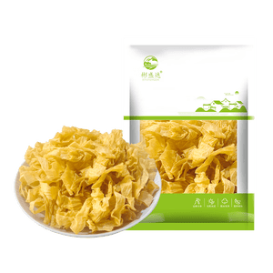 彬盛达无盐粒豆皮干货 东北非转基因大豆高蛋白豆制品豆腐皮 火锅食材 豆皮 150g 无盐粒免煮