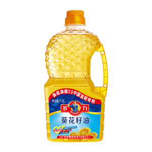 多力葵花籽油1.8L小瓶家用压榨零反式脂肪酸食用油  团购送礼