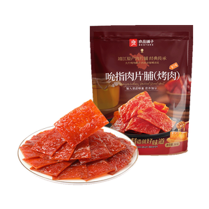 良品铺子吮指肉片脯烤肉蜜汁味30g肉脯肉干休闲零食小吃随机发