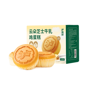 泸溪河云朵芝士牛乳鸡蛋糕430g 面包乳酪蛋糕点心桃酥饼干休闲早餐零食