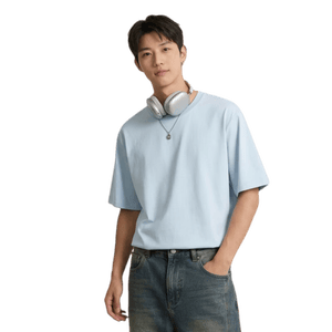 JD FASHION京东自营100%新疆棉溯源T男士t恤短袖男女同款2026新款上衣衣服
