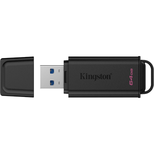 金士顿（Kingston）64GB USB3.2 Gen 1 U盘 DTXG2 大容量U盘 多彩钥匙环 轻巧便携 学习办公投标电脑车载优盘