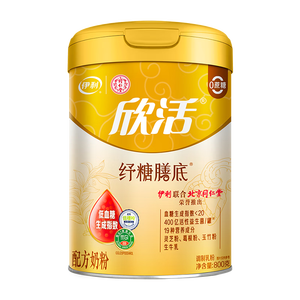 伊利欣活纾糖膳底低GI低嘌呤 中老年奶粉 送礼送长辈 营养早餐 800g