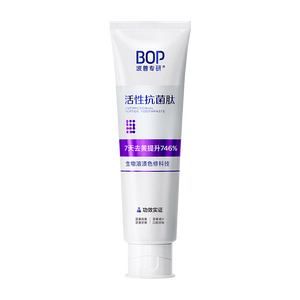 波普专研（bop）【7天去黄提升746%】色修美白含氟牙膏亮白去牙渍 100g*1