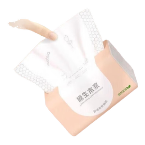 【新客福利0.01】抽纸整箱批发纸巾加厚原木餐巾纸擦手纸 4层 160张*4包 【超值福利】