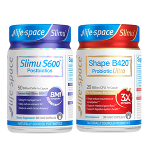 Life Space超燃B420ultra30粒+S600益生菌30粒【早B晚S套装】【哥哥同款】