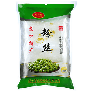 山东龙口特产粉丝  产地直发 豌豆粉条家用商用凉拌粉丝 特产粉丝200克*1袋