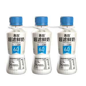 OarmiLk吾岛超滤鲜奶6.0g蛋白质儿童高钙营养早餐低温牛奶150mlx3瓶