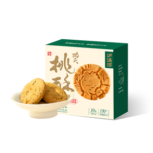 泸溪河 原味桃酥600g超1斤 南京特产面包糕点心早餐营养休闲零食