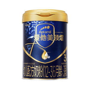 爱他美（Aptamil）爱他美 领熠幼儿配方奶粉 3段(12-36个月) 800g*1罐 领熠母爱同源