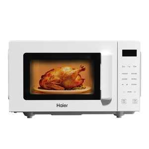 海尔（Haier）家用微波炉 20L平板式微波炉 360°加热易清洁内胆 HW-E20Y2W