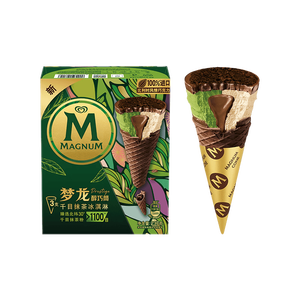 梦龙【王嘉尔推荐】梦龙醇巧筒千目抹茶冰淇淋雪糕冰激凌 79g*3支