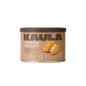 KAULA天然生可可粉100g未碱化巧克力粉无添加咖啡牛奶伴侣早餐烘焙冲饮