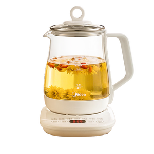美的（Midea）养生壶 1.5L全自动煮茶壶 花茶壶12h恒温烧水壶11档控温 母婴调奶器316L材质电热水壶MK-YSP1508