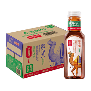 农夫山泉东方树叶黑乌龙茶500ml*15瓶无糖茶饮料0糖0脂0卡整箱装饮品