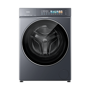 海尔（Haier）云溪5.0 滚筒洗衣机全自动洗烘一体 12公斤大容量超薄直驱电机 京东自营 何润东XQG120-HBLE7AD3U1