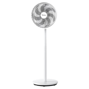 美的（Midea）电风扇家用7叶落地扇摇头电风扇循卧室宿舍轻音风扇 白色丨7叶台地两用