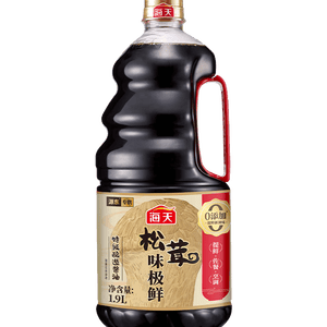 海天 生抽酱油 0添加松茸味极鲜1.9L【特级酱油松茸提鲜】味极鲜系列