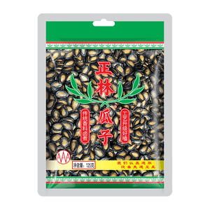 正林3A黑瓜子125g/袋五香大颗粒西瓜子坚果（新老包装随机发货）
