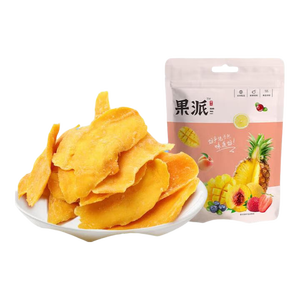 异域珍果芒果干 东南亚果脯水果干蜜饯休闲零食 芒果干100g*2袋