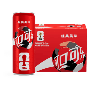 可口可乐经典口味 汽水饮料 碳酸饮料 330ml*20罐 整箱装