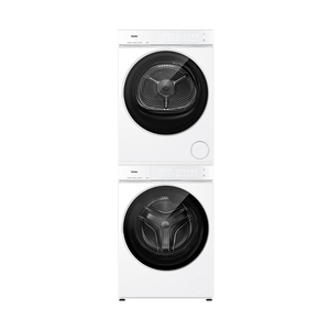 海尔（Haier）云溪5.0 洗烘套装 12KG滚筒洗衣机全自动滚筒洗衣机+烘干机 7AD3W+7AD3W 何润东同款京东自营 国补