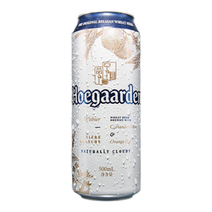 福佳白啤酒500ml*18听整箱装金奖小麦精酿百威集团京东自营