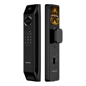 凯迪仕（KAADAS）智能门锁 双摄人脸识别可视猫眼大屏指纹锁 P30 Pro Max双摄AI版
