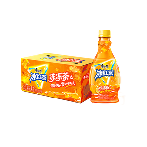 康师傅冰红茶冻冻茶456g*12瓶 小马宝莉联名款 茶饮料 整箱装