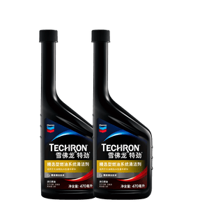 雪佛龙（Chevron）特劲TCP深度清洁型 添加剂燃油宝 470ML*双瓶装 燃油宝除积碳