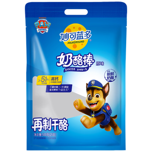 妙可蓝多 汪汪队儿童奶酪棒500g 原味 高钙0防腐剂健康营养宝宝零食