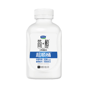 君乐宝简醇 0蔗糖 风味发酵乳430g*1瓶舒畅超顺桶 千亿活菌